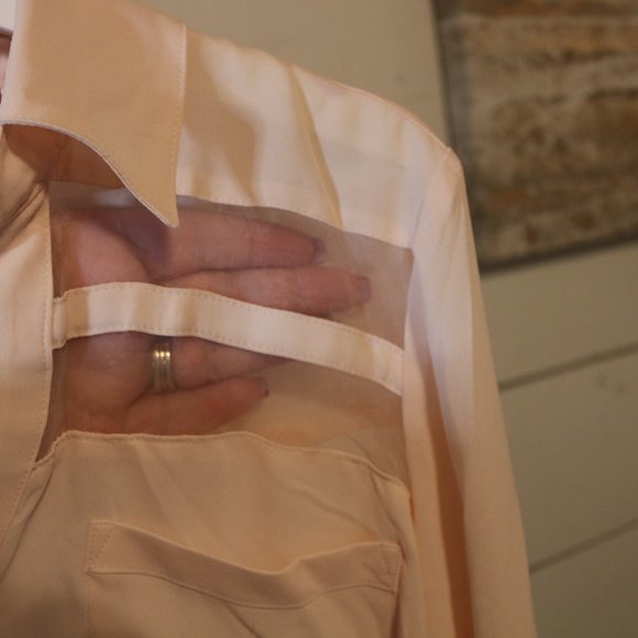 Peach Blouse - Picture 2 of 4